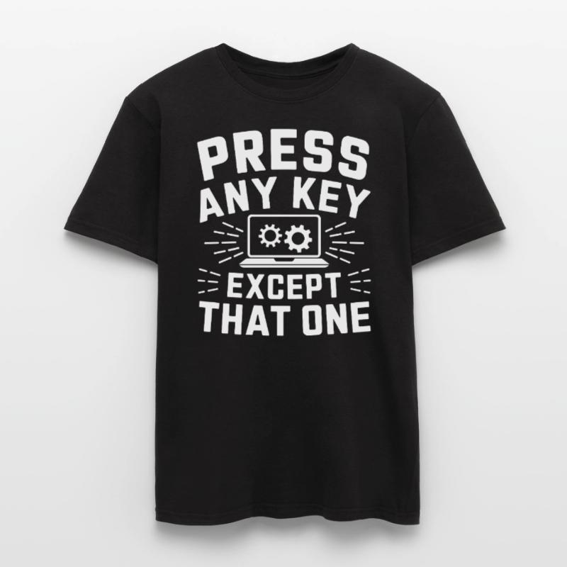 Support Administrateur Nerd Computer Tech T-shirt homme