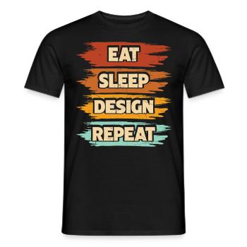 Architekt - Männer T-Shirt - Schwarz - Vorne - AI Model Male 178 light (178cm)