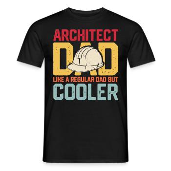 Architect - Men's T-Shirt - black - Front - AI Model Male 178 light (178cm)