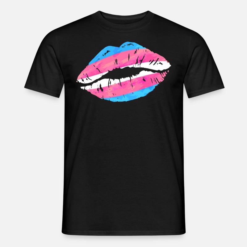 Transgender Trans LGBT Pride - Männer T-Shirt - Schwarz