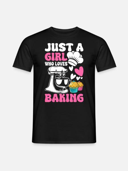 Baking Baker Bakery - Men's T-Shirt - black