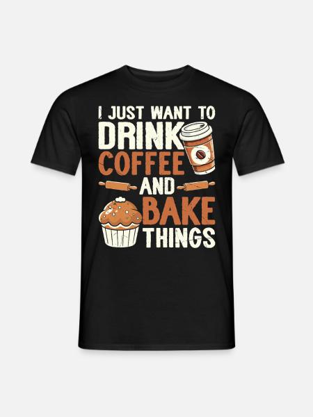 Baking Baker Bakery - Men's T-Shirt - black