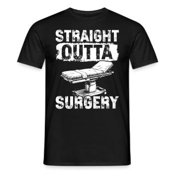 Chirurgischer Techniker Chirurgischer Technologe - Männer T-Shirt - Schwarz - Vorne - AI Model Male 178 light (178cm)