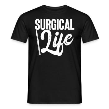 Chirurgischer Techniker Chirurgischer Technologe - Männer T-Shirt - Schwarz - Vorne - AI Model Male 178 light (178cm)