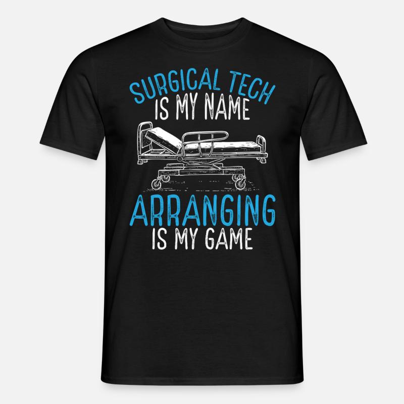 Chirurgischer Techniker Chirurgischer Technologe - Männer T-Shirt - Schwarz