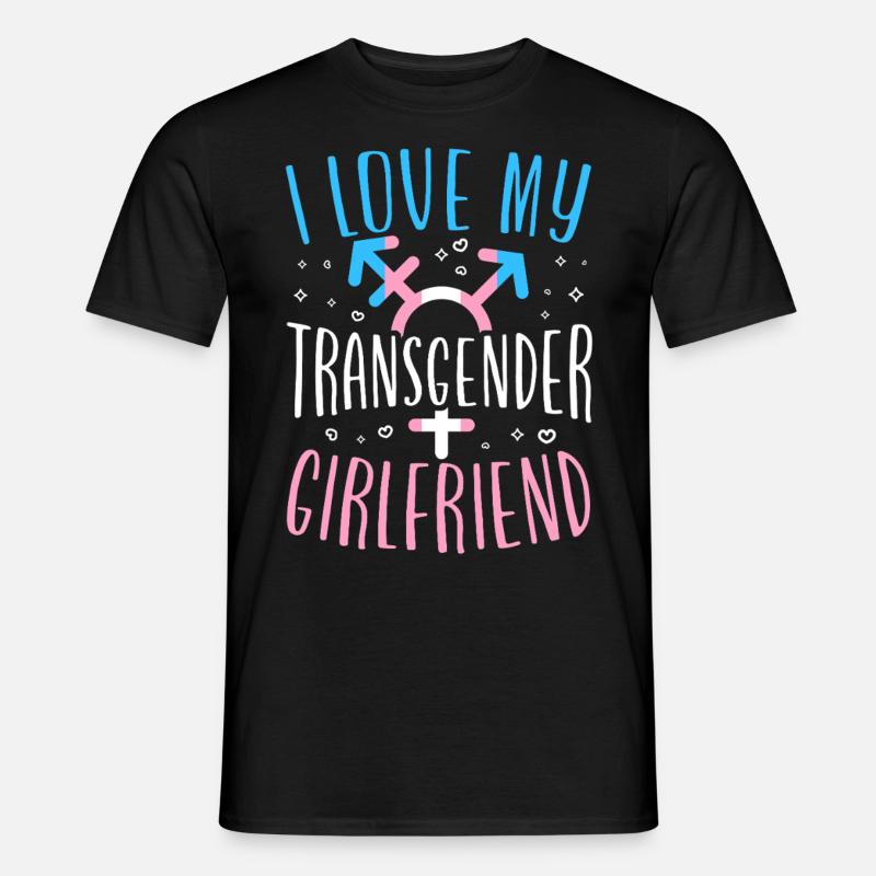 Transgender Trans LGBT Pride - Männer T-Shirt - Schwarz