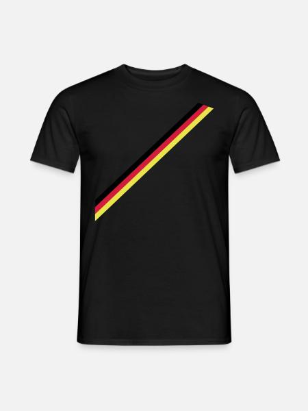 drapeau - T-shirt homme - noir