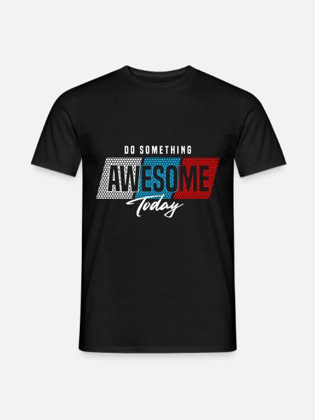 Awesome Schfitzug Urban streetstyle - Männer T-Shirt - Schwarz