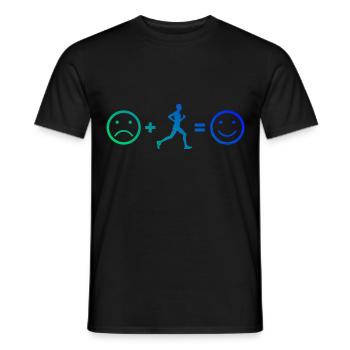 Course à pied Jogging Cross Country Running Hommes - T-shirt homme - noir - Devant - AI Model Male 178 light (178cm)