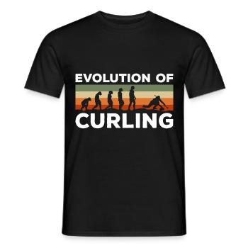 Équipe de joueurs sportifs - T-shirt homme - noir - Devant - AI Model Male 178 light (178cm)