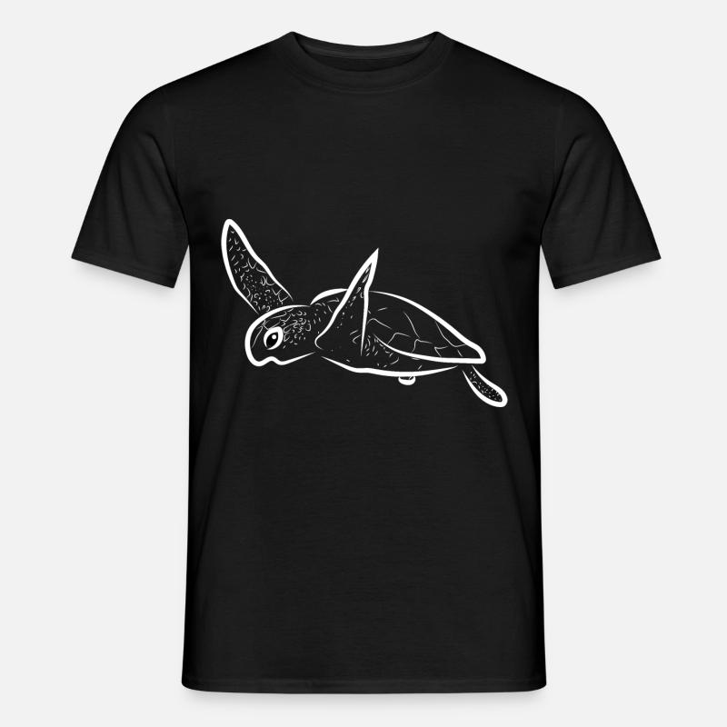 Turtle turtle - Men's T-shirt - black