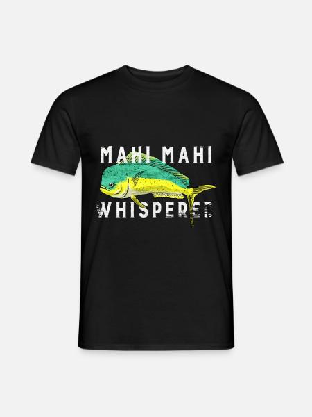 mahi mahi Whisperer Whisperer - Men's T-Shirt - black