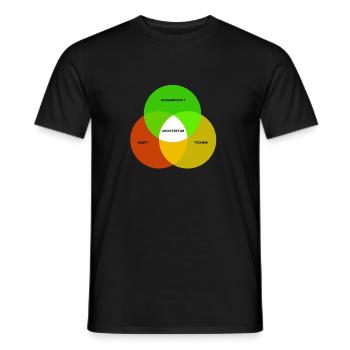 Architekt Architekten Architektur Bauzeichner - Männer T-Shirt - Schwarz - Vorne - AI Model Male 178 light (178cm)