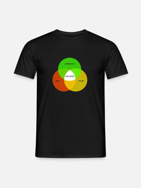 Architekt Architekten Architektur Bauzeichner - Männer T-Shirt - Schwarz
