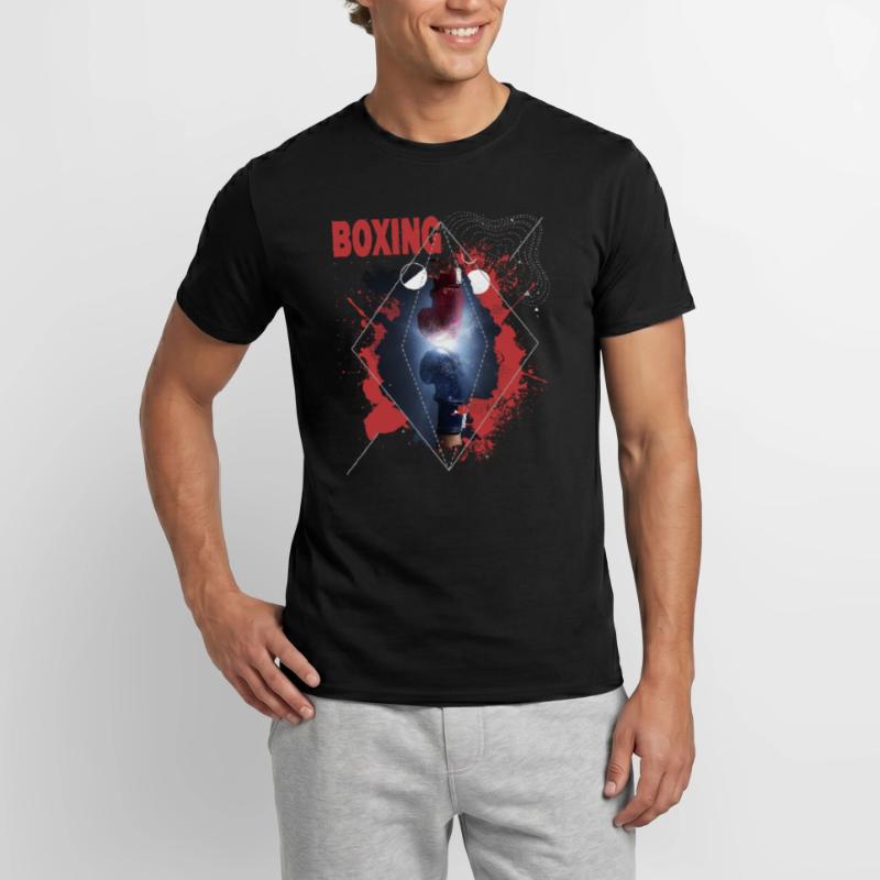 Boxe Boxe Boxe Gants de Boxe Boxe Match Ring de Boxe T-shirt homme