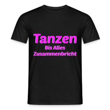 Tanzen Tanz Mädchen Hobby - Männer T-Shirt - Schwarz - Vorne - AI Model Male 178 light (178cm)