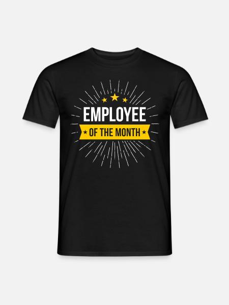 Employé du mois - T-shirt homme - noir