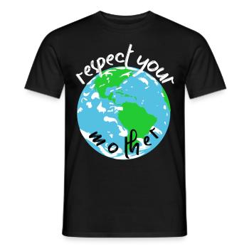 Conservation de la nature Climat Conservationnistes Mer - T-shirt homme - noir - Devant - AI Model Male 178 light (178cm)