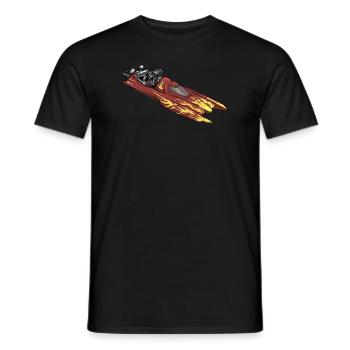 Drag Boat Racing I Drag Boat Driver Speedboat - Männer T-Shirt - Schwarz - Vorne - AI Model Male 178 light (178cm)