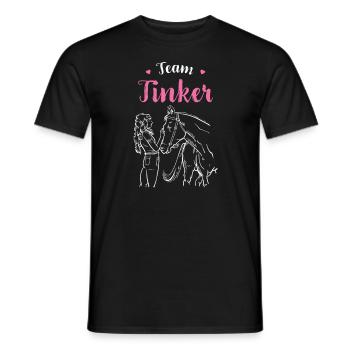Tinker I Pony Horse Saying Motif pour cavalier - T-shirt homme - noir - Devant - AI Model Male 178 light (178cm)