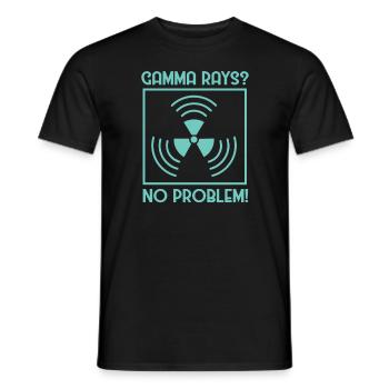 Nuclear power plant Nuclear energy Renewable energy - Men's T-Shirt - black - Front - AI Model Male 178 light (178cm)