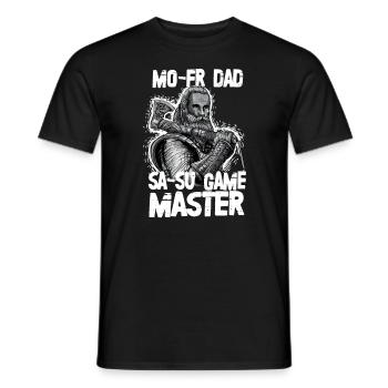 Larp Live Action Role Play NPC Game Master - Männer T-Shirt - Schwarz - Vorne - AI Model Male 178 light (178cm)
