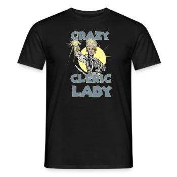 Larp Live Action Role Play NPC Game Master - Männer T-Shirt - Schwarz - Vorne - AI Model Male 178 light (178cm)