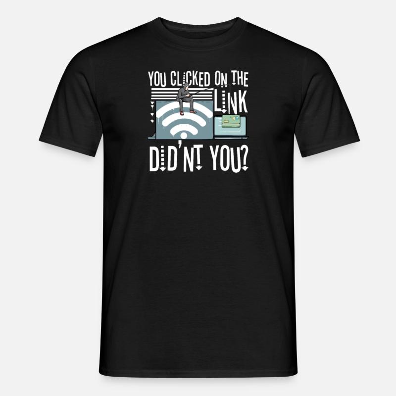 Hacker Programmeur Développeur Informatique - T-shirt homme - noir