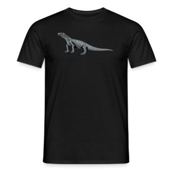Komodo dragon I Komodo dragon motif for reptiles - Men's T-Shirt - black - Front - AI Model Male 178 light (178cm)
