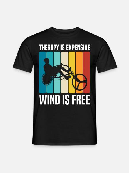 Recumbent Trike - Männer T-Shirt - Schwarz