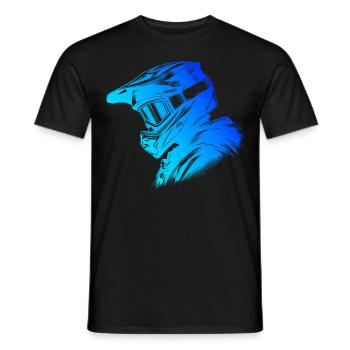 MTB Men Cycling Cyclist Cycling Mountainbi - Men's T-Shirt - black - Front - AI Model Male 178 light (178cm)