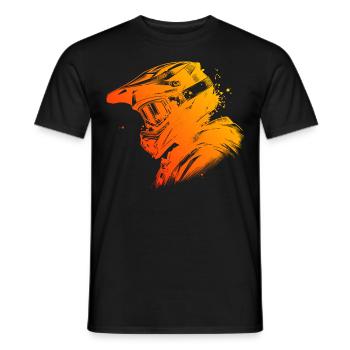 Radsport MTB Radfahrer Radfahren Herren Damen - Männer T-Shirt - Schwarz - Vorne - AI Model Male 178 light (178cm)
