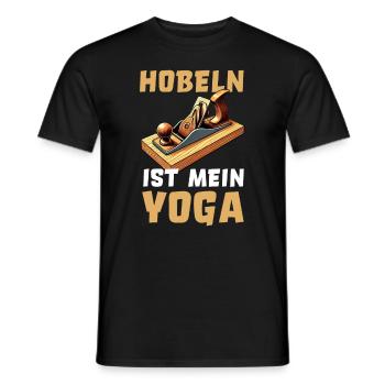 Schreiner I Tischler Meister Motiv für Zimmermann - Männer T-Shirt - Schwarz - Vorne - AI Model Male 178 light (178cm)