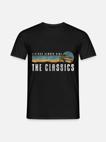 Car Classic Engine Legend - Men's T-Shirt - black