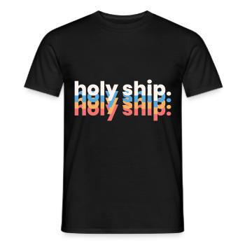 Kreuzfahrt Kreuzfahrtschiff Urlaub Reise Boot - Männer T-Shirt - Schwarz - Vorne - AI Model Male 178 light (178cm)