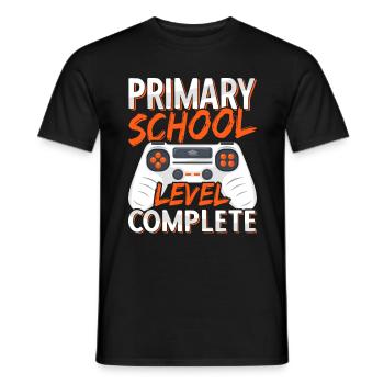 Primary School Graduation Idea Last Day Of School - Men's T-Shirt - black - Front - AI Model Male 178 light (178cm)