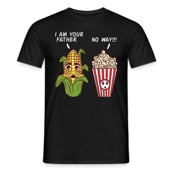 Vegan Farm Vegetable Yellow Cooking Collection - T-shirt homme - noir - Devant - AI Model Male 178 light (178cm)