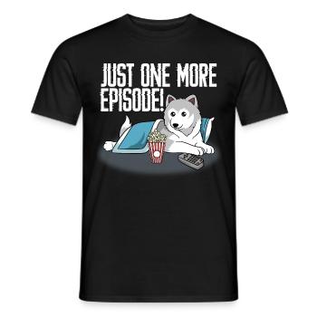 Dog Paws Husky Popcorn Series Collection Just an - T-shirt homme - noir - Devant - AI Model Male 178 light (178cm)