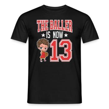 Coach Player Team Rebound Court Collection The - Men's T-Shirt - black - Front - AI Model Male 178 light (178cm)