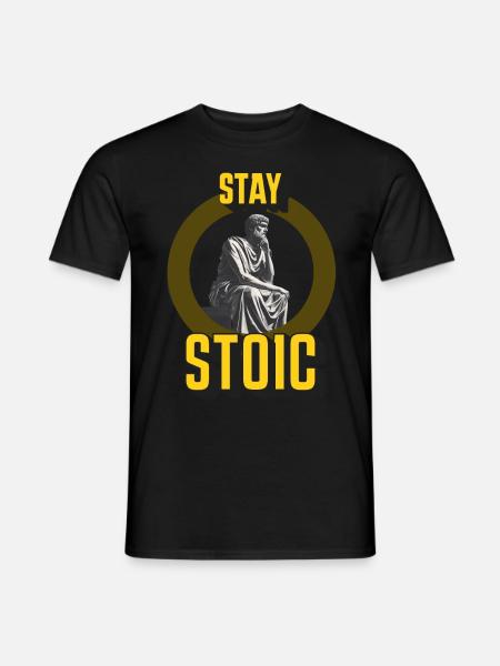 Stay Stoic - Men's T-Shirt - black