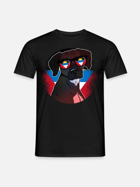 Antigua and Barbuda - Men's T-Shirt - black