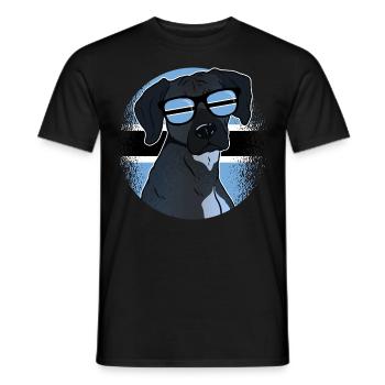 Botswana - Men's T-Shirt - black - Front - AI Model Male 178 light (178cm)