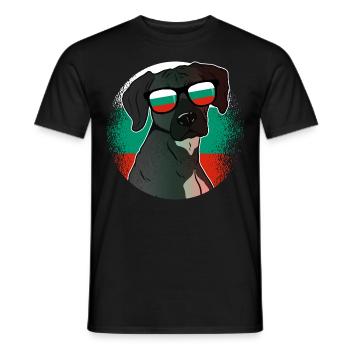 Bulgarien - Männer T-Shirt - Schwarz - Vorne - AI Model Male 178 light (178cm)