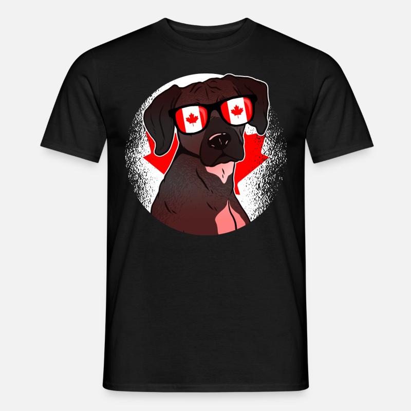 Kanada - Männer T-Shirt - Schwarz
