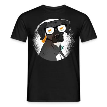 Cyprus - Men's T-Shirt - black - Front - AI Model Male 178 light (178cm)