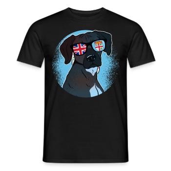 Fiji - Men's T-Shirt - black - Front - AI Model Male 178 light (178cm)