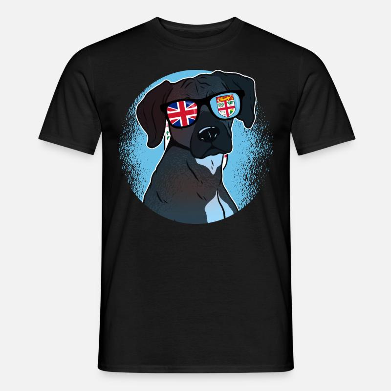 Fidschi - Männer T-Shirt - Schwarz