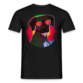 Eritrea - Männer T-Shirt - Schwarz - Vorne - AI Model Male 178 light (178cm)