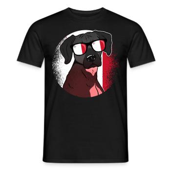 Malta - Men's T-Shirt - black - Front - AI Model Male 178 light (178cm)