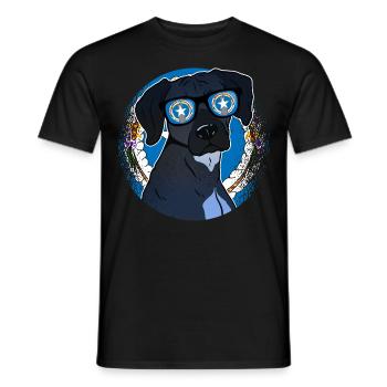Northern Mariana Islands - Men's T-Shirt - black - Front - AI Model Male 178 light (178cm)